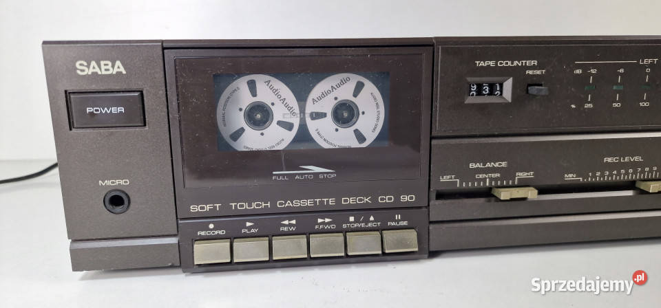 Magnetofon Cassette Deck Saba CD90 CD 90 Międzychód