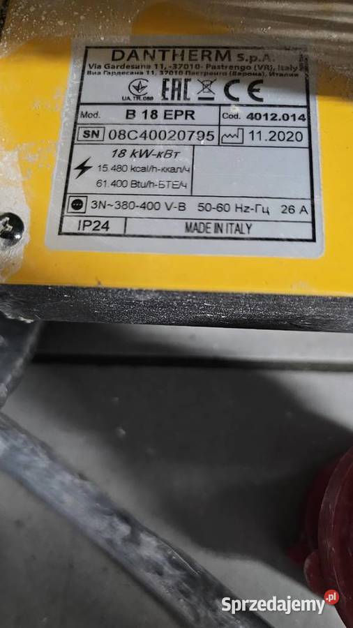 Nagrzewnica elektryczna Master