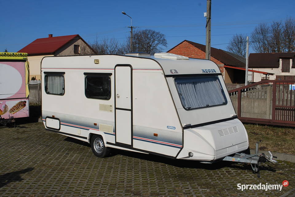 ADRIA OPTIMA Z DUŻYM PRZEDSIONKIEM 1991 Z VAT marża Grzebowilk