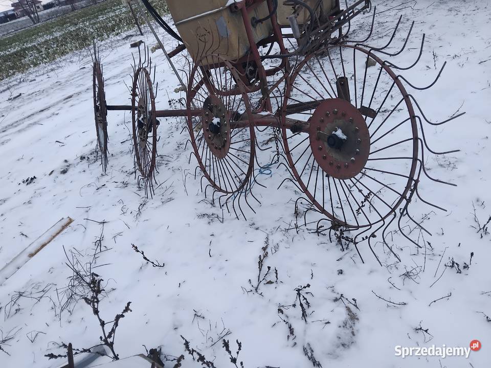 Przewracarka do siana gwiazdowa słoneczko Zgrabiarki i przetrząsacze Bełżyce sprzedam