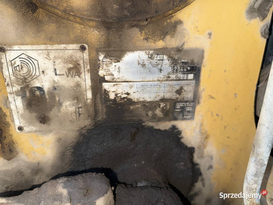 KoparkoŁadowarka CAT 428 E z 2007r 3 łyżki jcb Złoczew