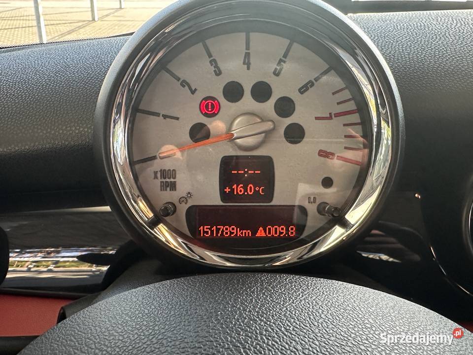 Mini Cooper 16 2009 r świetny stan podkarpackie Nowa Sarzyna