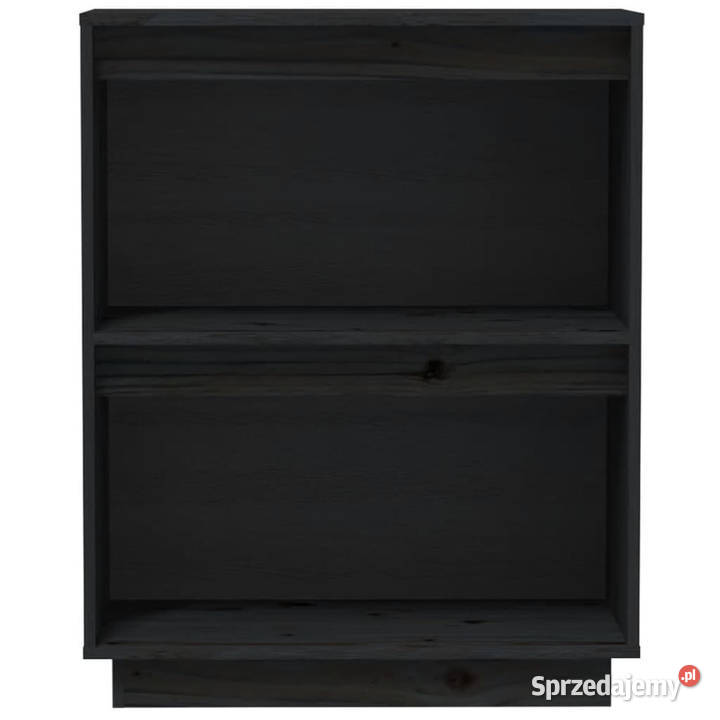 Szafka czarna 60x34x75 lite drewno sosnowe Warszawa