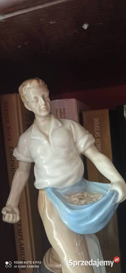 Figurka siewcy Sygnatura numeryczna wycisk w Gdańsk