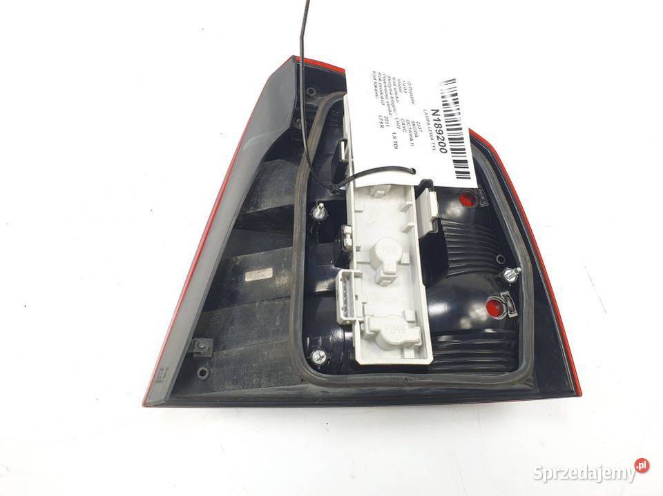 LAMPA LEWA TYŁ SKODA OCTAVIA II 1Z594509B Pozostałe Lipno