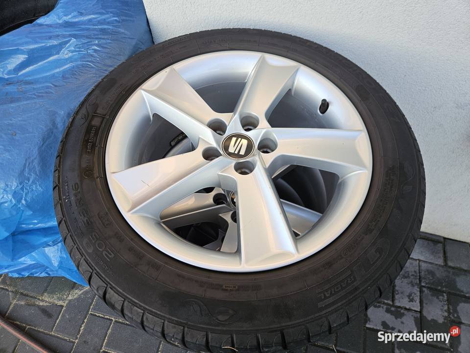 Koła opony letnie 20555 R16 5x110 Seat Skoda Rzerzęczyce