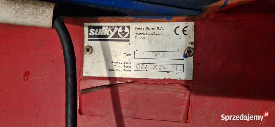 Sulky dpx 2000 rozsiewacz nawozu Bolków