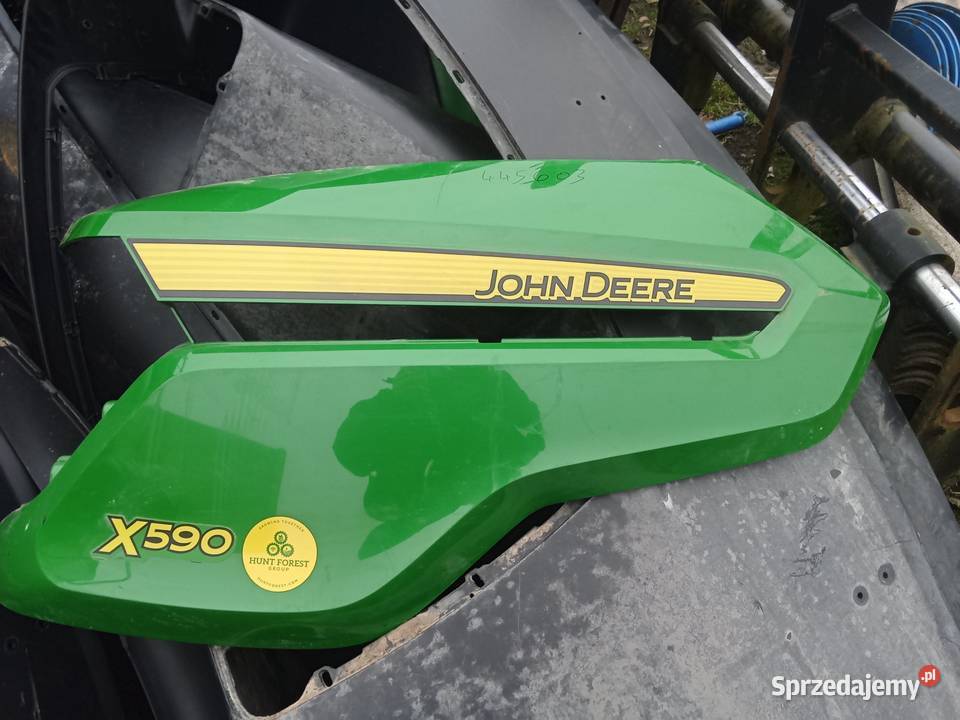 Obudowa Maski John Deere X 590 pomorskie Rudno sprzedam
