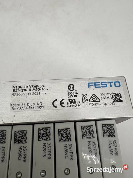 Festo VTUG 10 VRAP S8 B1T Q10 U M5S 16G 573606 Warszawa
