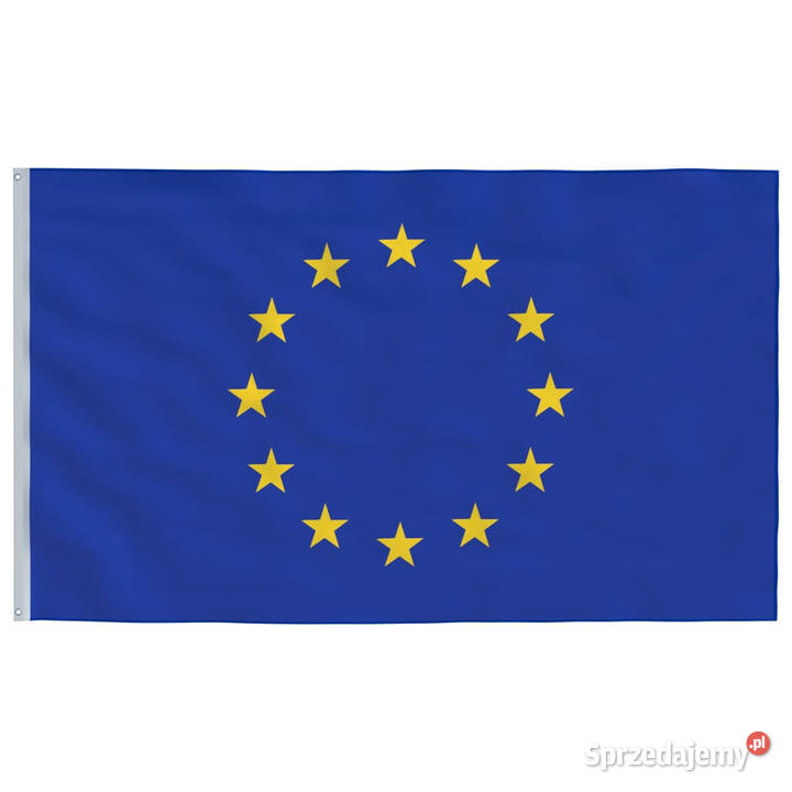 Flaga Unii Europejskiej z masztem 623 m Pozostałe Warszawa