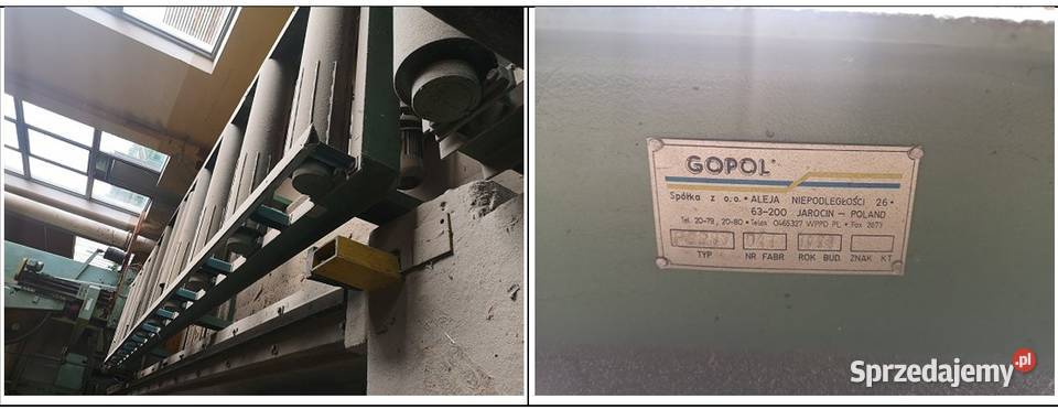 Linia pilarki szerokotaśmowej Rogalice