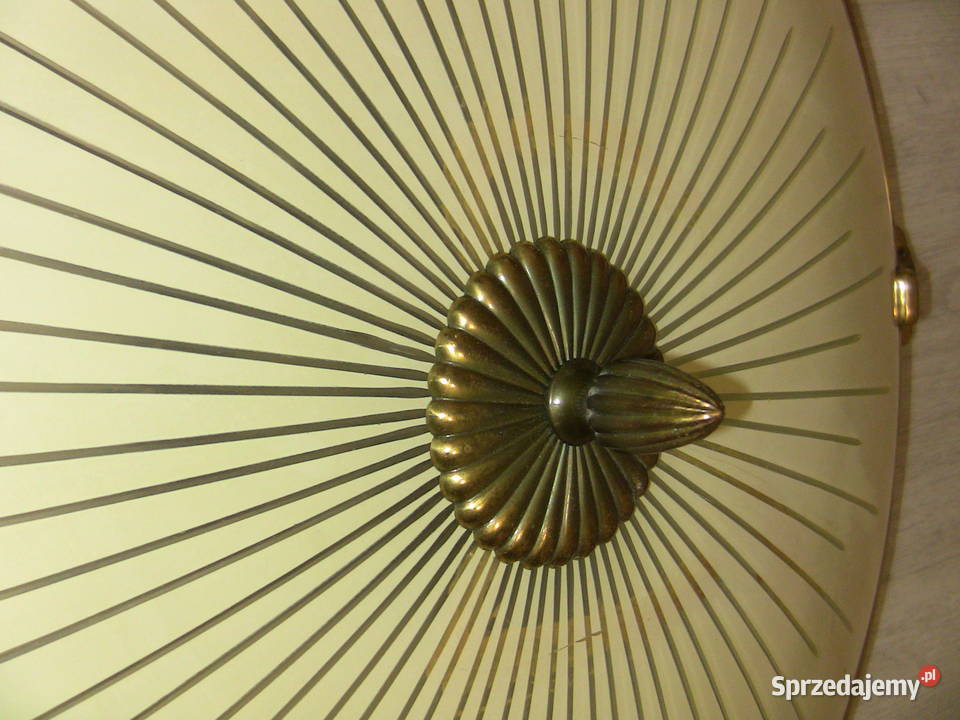 Plafon mosiężny FI 62 łódzkie Łódź