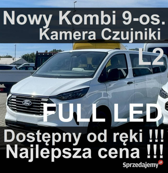 Ford Transit Custom L2 Trend 136 Kamera Klima 4/5 Transit  Custom Szczecinek sprzedam