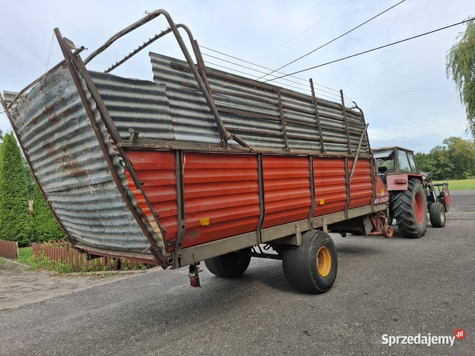 Sprzedam przyczepę zbierającą Przyczepy rolnicze łódzkie