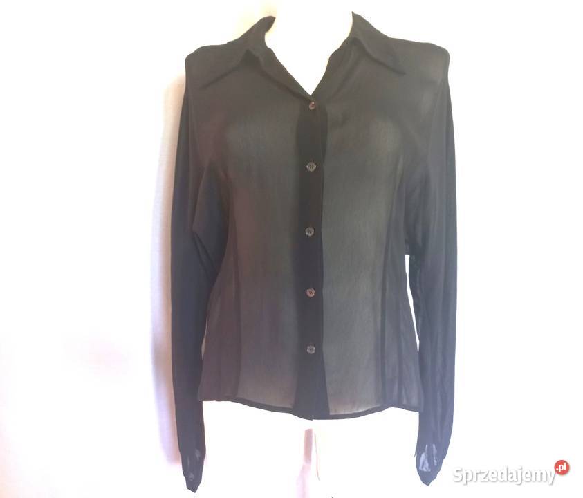 Bluzka czarna Długi Rękaw r 3840 elegancka NOWA Białystok