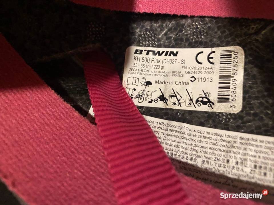 Kask Btwin Decathlon S5356 lubelskie Lublin