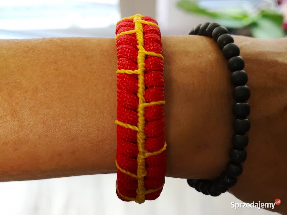 Bransoletka z paracordu splot Barbed Wire Kielce