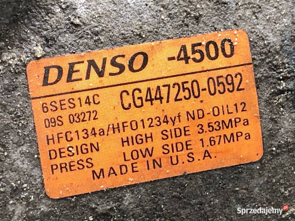 SPRĘŻARKA KLIMATYZACJI KIA OPTIMA CG4472500592 sprzedam
