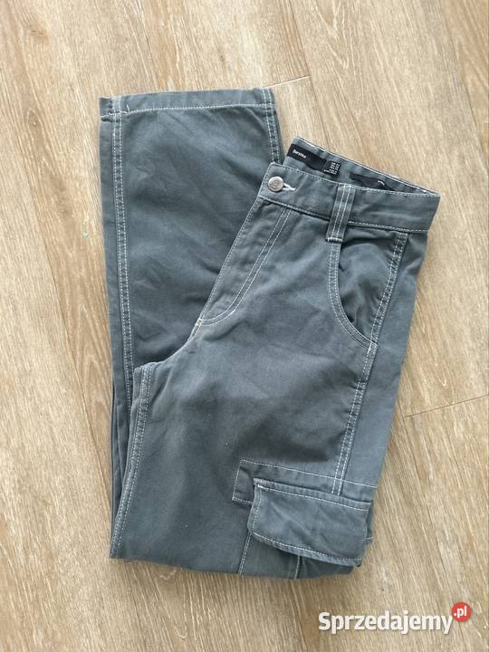 Spodnie Bershka XS spodnie cargo bojówki Wyszków