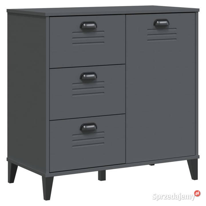 Szafka VIKEN antracytowa 80x40x80 materiał Warszawa