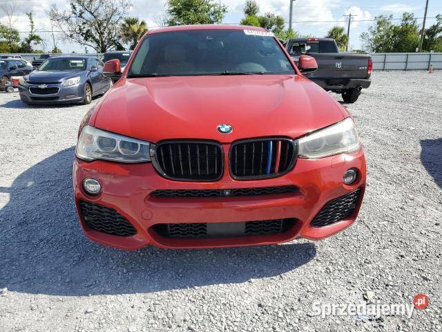 BMW X4 XDRIVE35I produkcji 2015 z USA automatyczna mazowieckie Warszawa