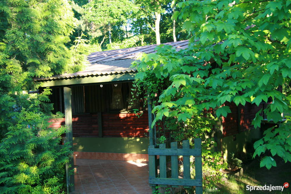Domek letniskowy drewnianay do przeniesienia 33.6m2 Bieniędzice
