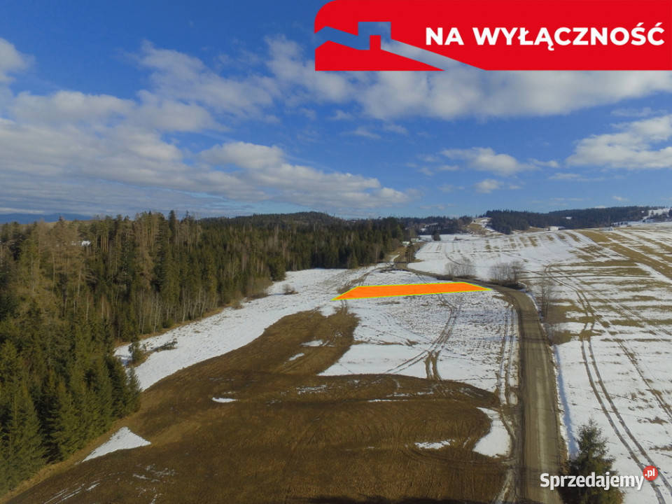Inwestycyjna działka stoku narciarskim rolna Czarna Góra sprzedam