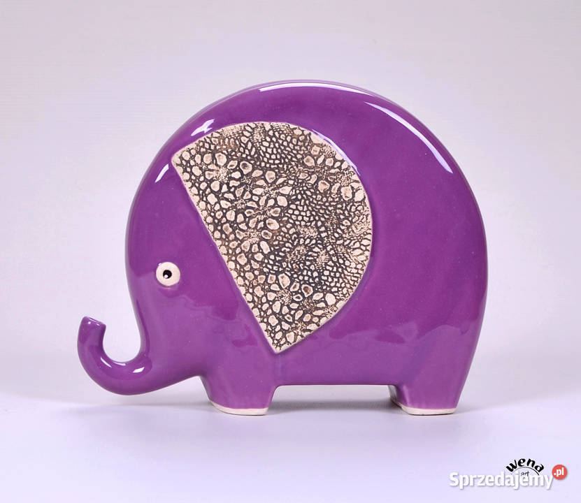 Słoń ceramiczny figurka słonia rzeźba słonia mazowieckie Radom sprzedam