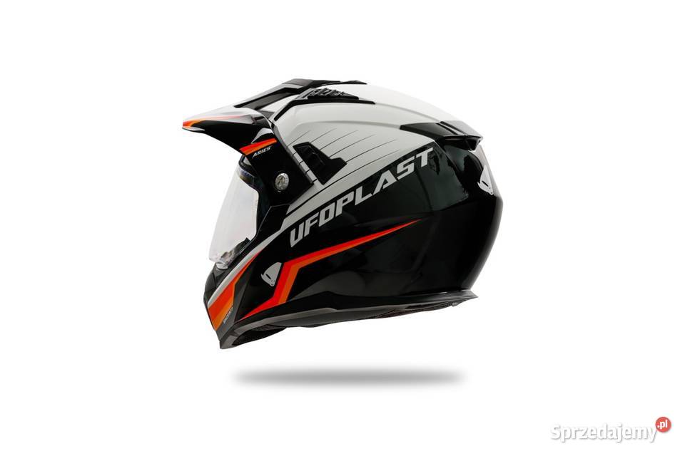 UFO KASK DUAL ARIES ENDURO Z SZYBĄ I BLENDĄ warmińsko-mazurskie Mrągowo