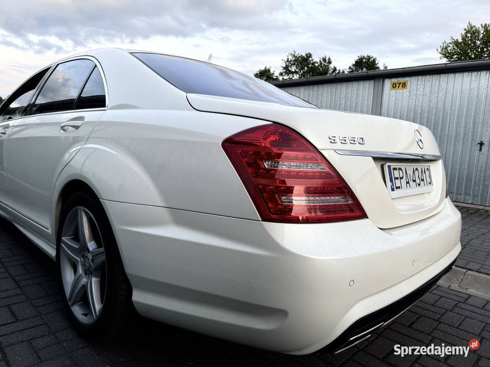 MercedesBenz S550L V8 Biturbo 530 Perfekcyjny benzyna Klasa S Konstantynów Łódzki