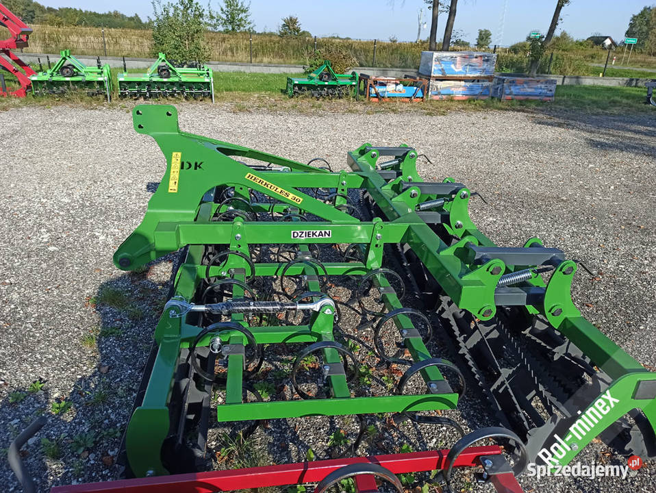 30 m AUH30 HERKULES Agregat uprawowy DZIEKAN wał Żory