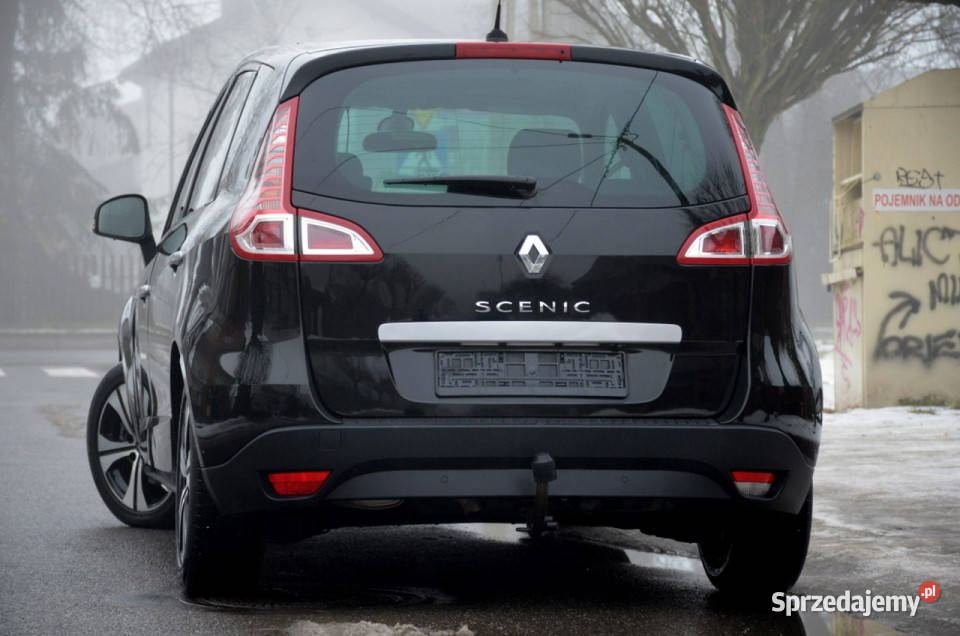 Renault Scenic Czarny 20i 16V 140 BOSE Panorama kamera cofania Kutno sprzedam