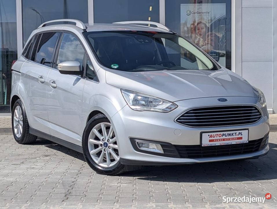 FORD Grand C 2017r Pakiet Zima CarPlay Czujniki Gdańsk