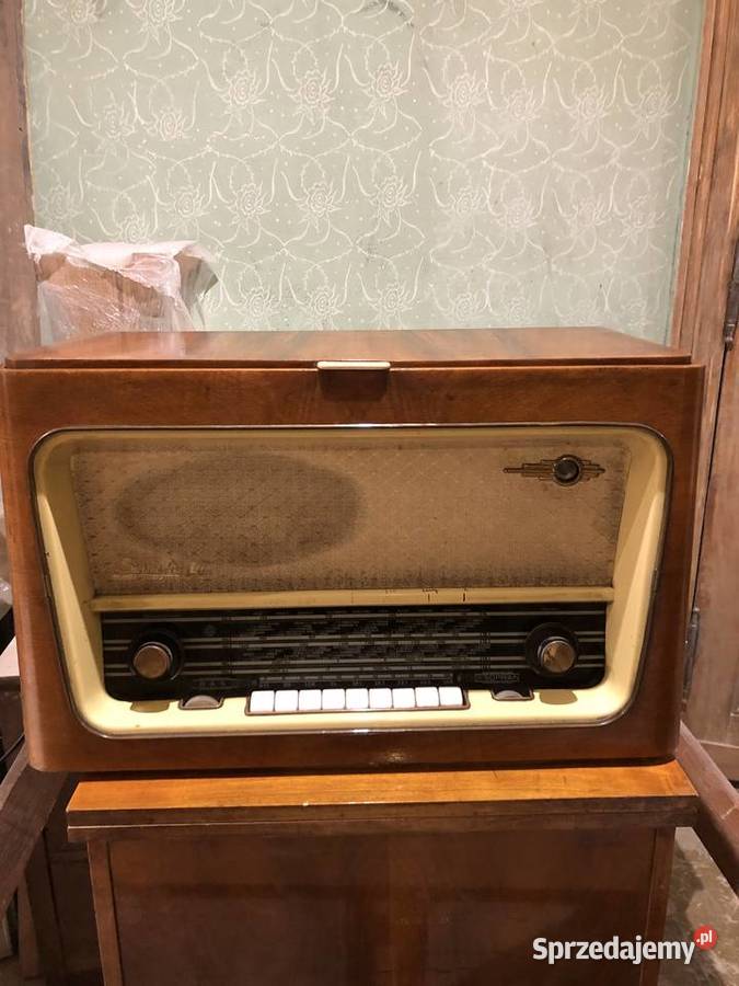 zabytkowe radio lampowe Symfonia 6283 Gliwice