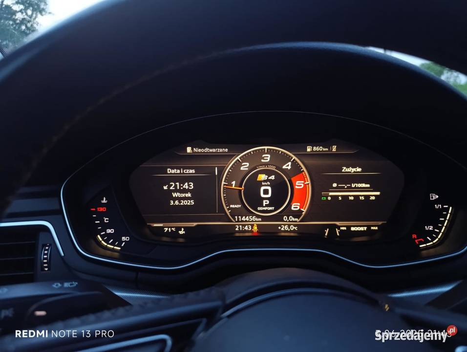 Sprzedam audi a4 b9 łopatki zmiany biegów