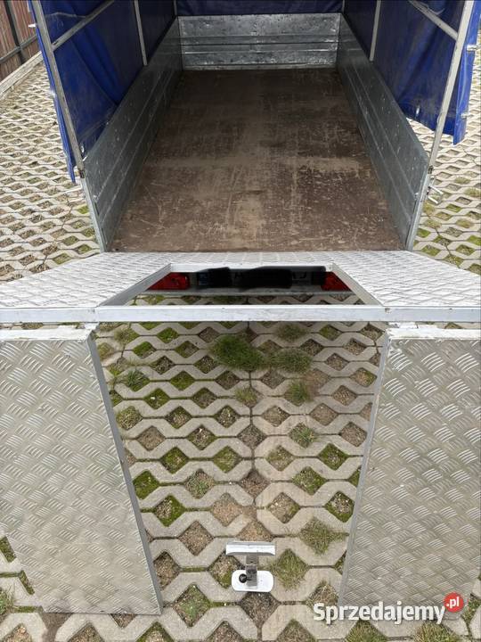 Najazd stalowoaluminiowy do przyczepki sprzedam