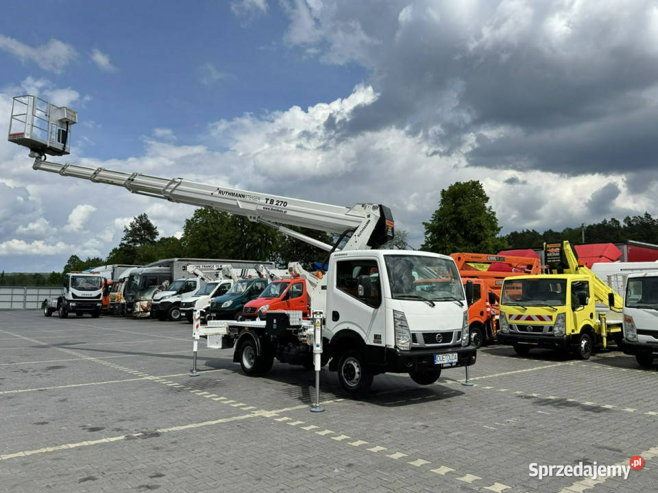 Nissan Cabstar Podnośnik Koszowy 27m RUTHMANN TB