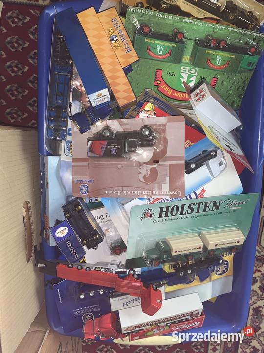 Ciężarówki samochodziki z browara niemieckiego sprzedam