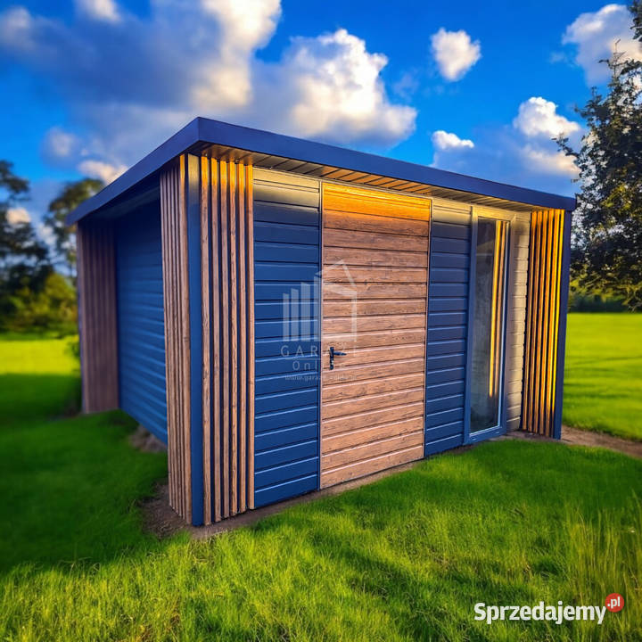 Schowek Domek ogrodowy PREMIUM 3x3m wiata drzwi śląskie
