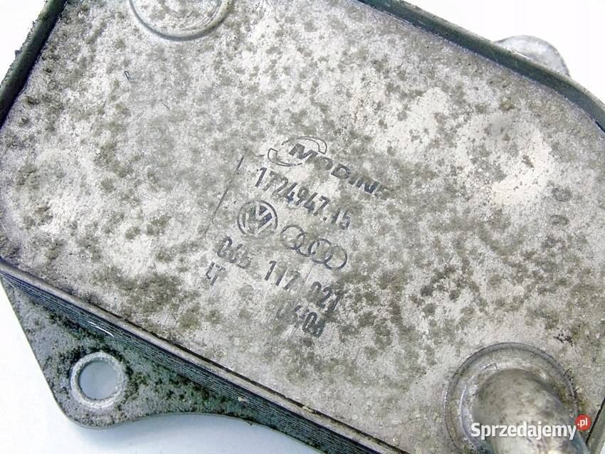 CHŁODNICA OLEJU 20 20V AUDI A4 B6 B7 A6 C5 Pozostałe Sosnowiec