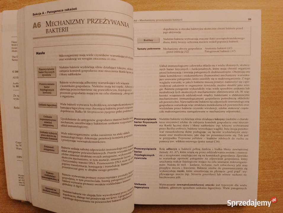 PODRĘCZNIK Mikrobiologia medyczna Krótkie miękka Poznań