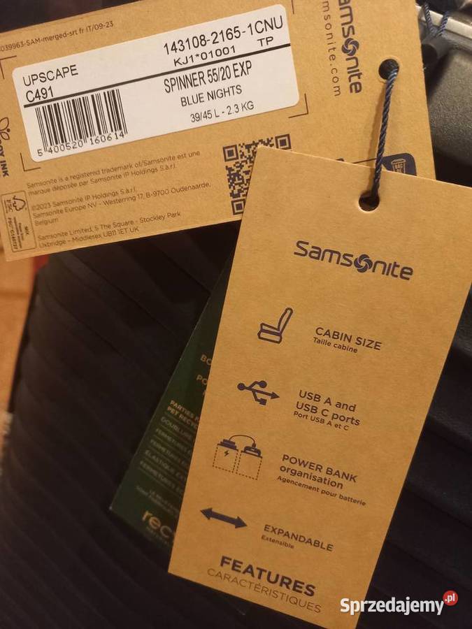 Torba podrozna Samsonite mazowieckie Warszawa