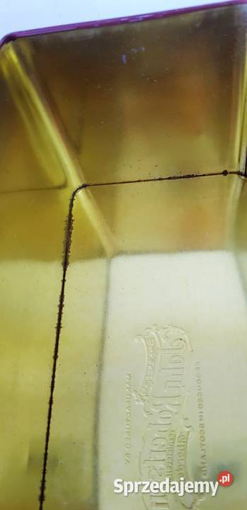 Stara puszka pudełko whisky Ruda Śląska