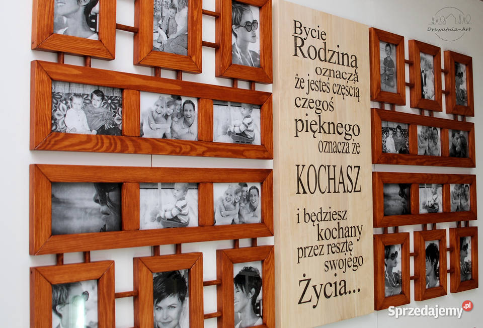 Galeria Multirama drewno Ramka na zdjęcia 10x15 Dom i Ogród śląskie
