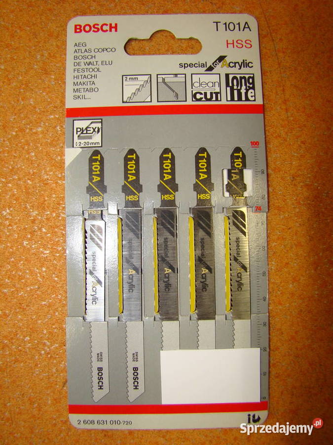 Brzeszczot BOSCH do wyrzynarki typ T 5 PC Ref 2