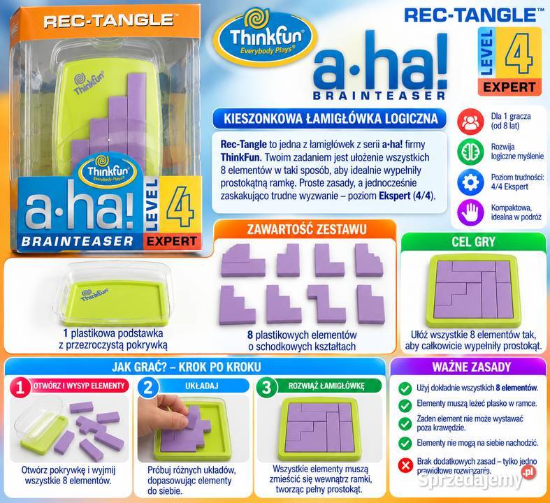 Gry THINKFUN AHA 1 2 3 4