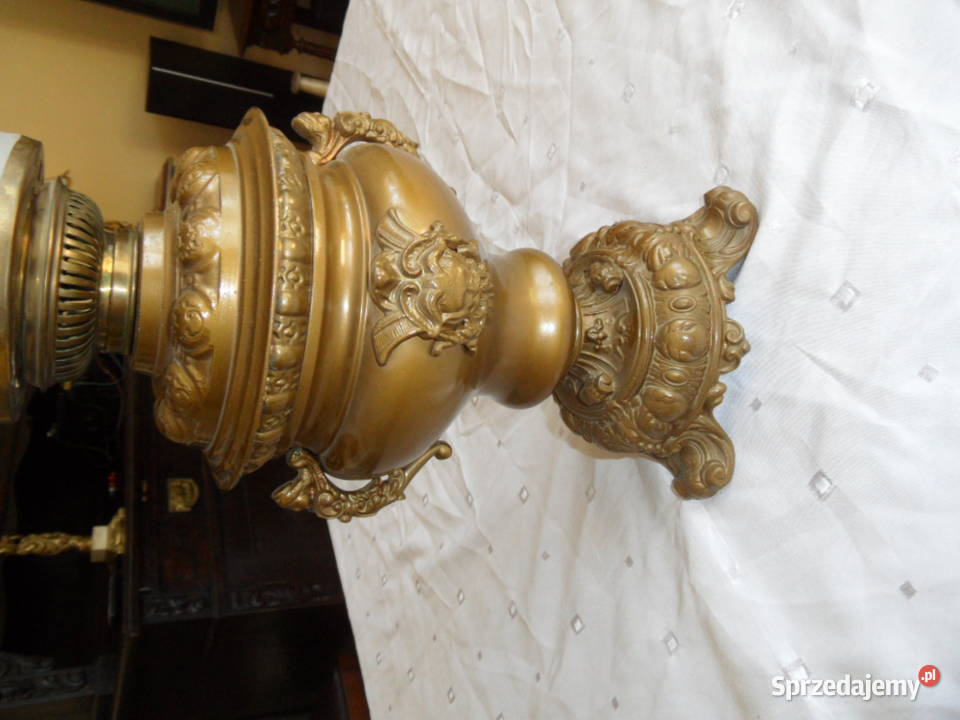 Zabytkowa lampa naftowa Rosja Antyki Antyki Lublin