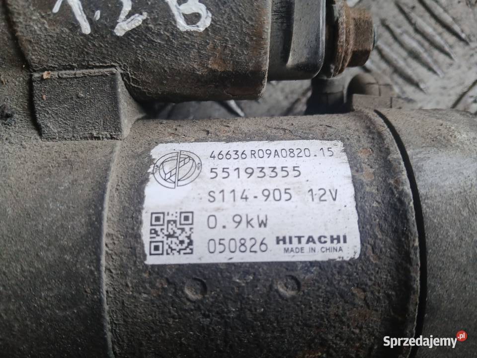 Rozrusznik 55193355 Fiat Grande Punto III 12 B osobowe Radłów sprzedam