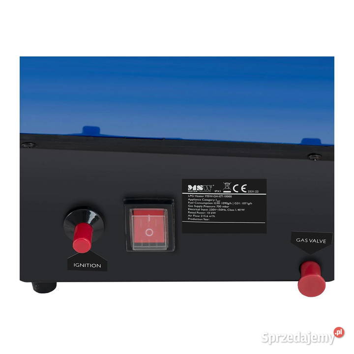 Nagrzewnica gazowa 10kW LPG