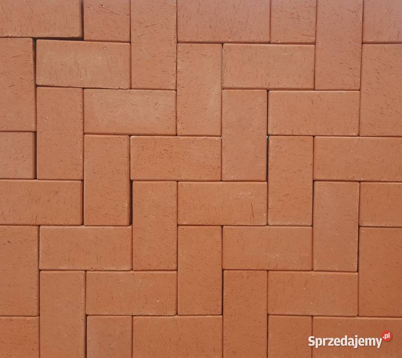 Bruk GORLITZ czerwony ceramiczny klinkierowy Baranowo